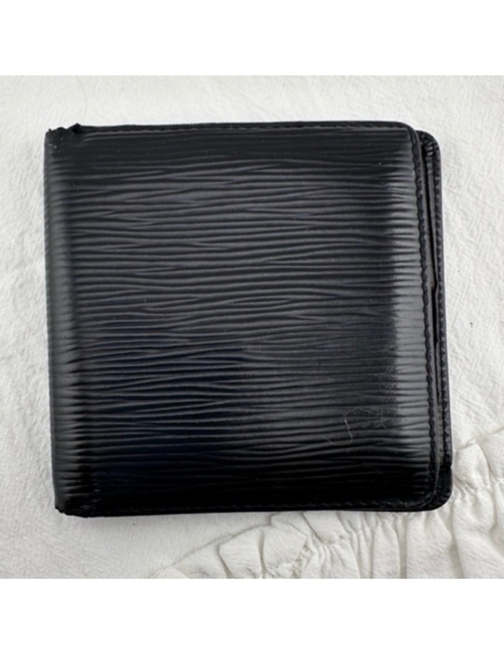 AUTHENTIC Louis Vuitton Marco Wallet. Black.